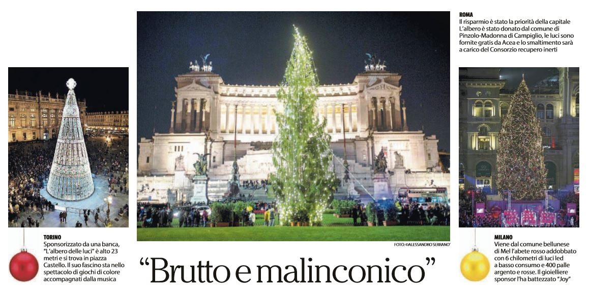 L'albero di Natale di piazza Venezia | nextQuotidiano